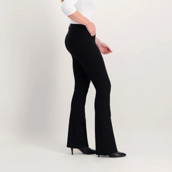 Florèz Hally Flared Punto Black Pant, sz. 29 NWOT - Picture 3 of 5